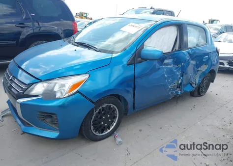 2021 Mitsubishi Mirage Carbonite Edition/Es/Le из США, поврежденный, VIN ML32AUHJ4MH007859